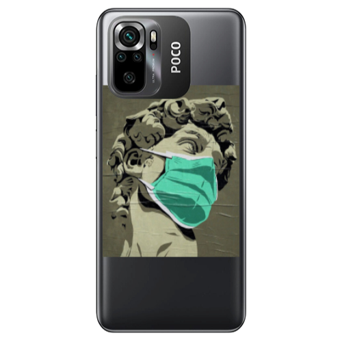 Xiaomi Poco M5 s Masque Transparent Silicone TPU Θήκη