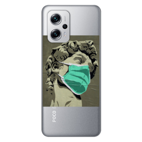 Xiaomi Poco X4 GT Masque Transparent Silicone TPU Θήκη