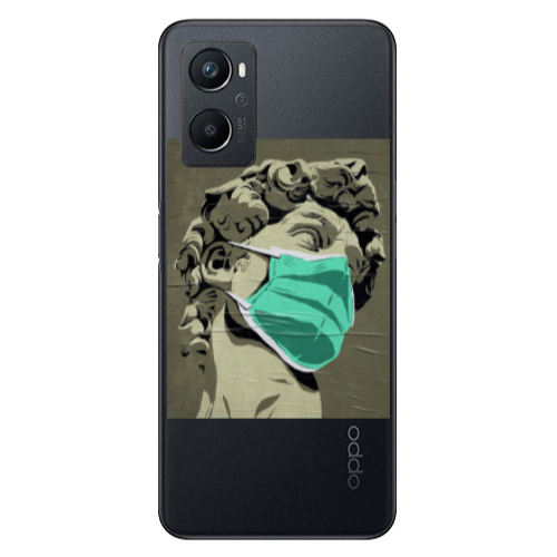 Oppo A 96 Masque Transparent Silicone TPU Θήκη