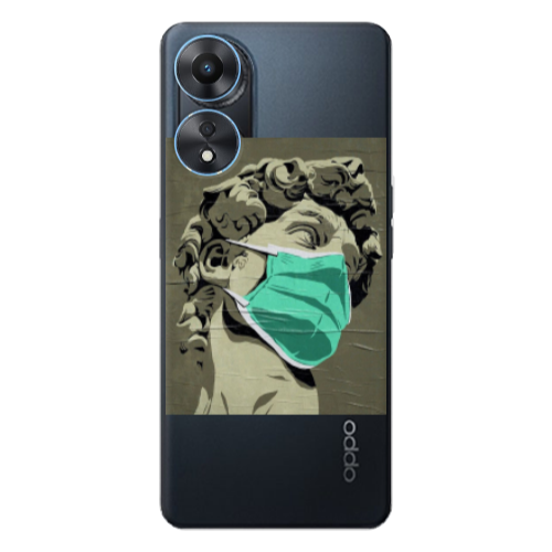 Oppo A 98 Masque Transparent Silicone TPU Θήκη