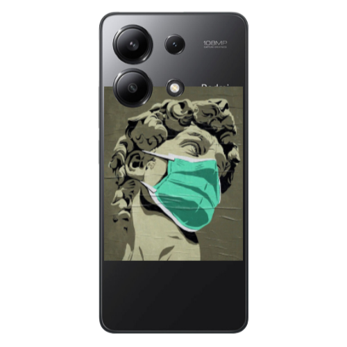 Xiaomi Redmi Note 13 4G Masque Transparent Silicone TPU Θήκη
