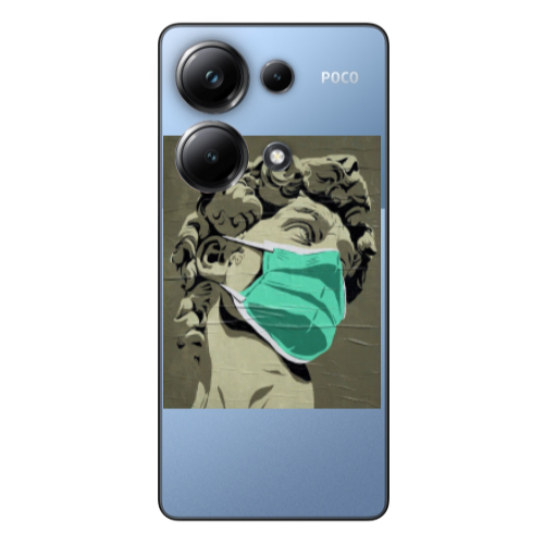 Xiaomi Poco M6 Pro 4G Masque Transparent Silicone TPU Θήκη