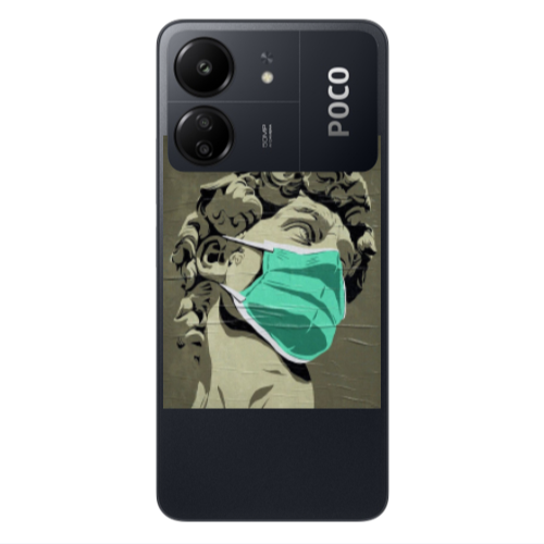 Xiaomi Poco C65 Masque Transparent Silicone TPU Θήκη