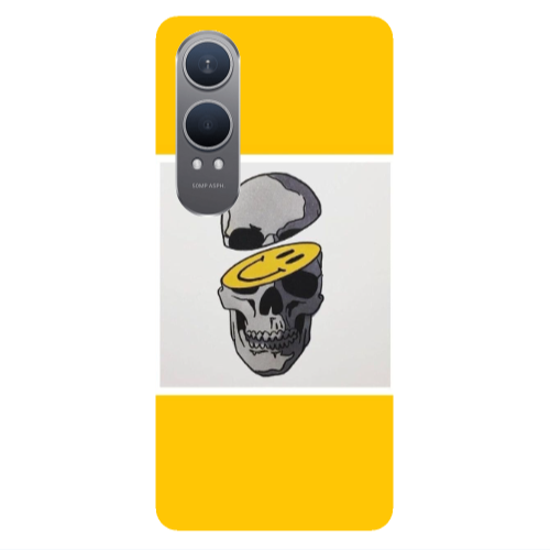Oneplus Nord Ce 4 lite Smiley dry head Transparent Silicone TPU Θήκη