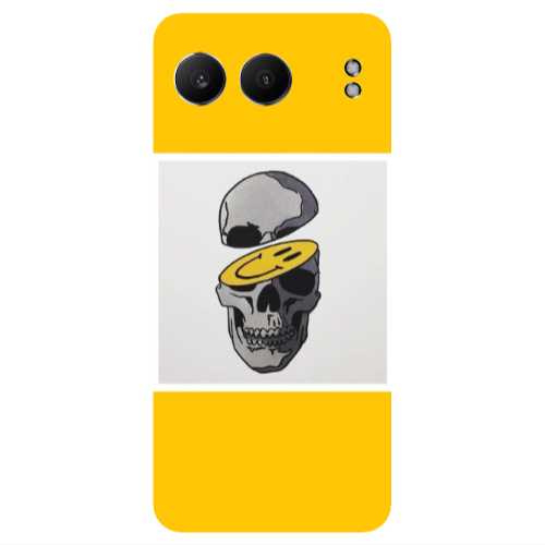 Oneplus Nord 4 Smiley dry head Transparent Silicone TPU Θήκη