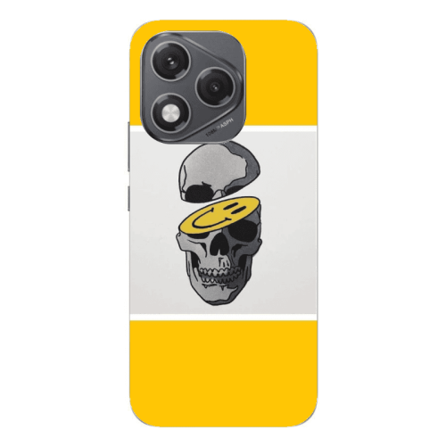 Honor 400 Lite Smiley dry head Transparent Silicone TPU Θήκη