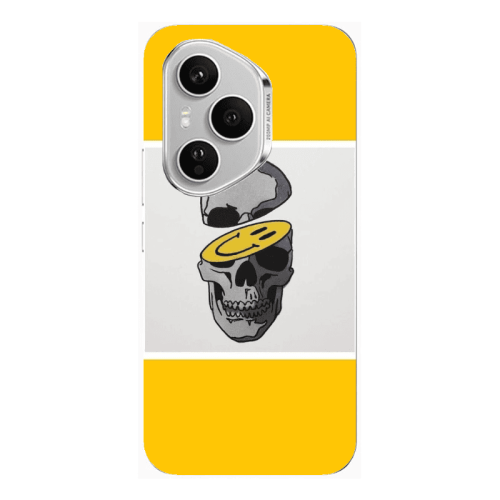 Honor Magic 400 Pro Smiley dry head Transparent Silicone TPU Θήκη