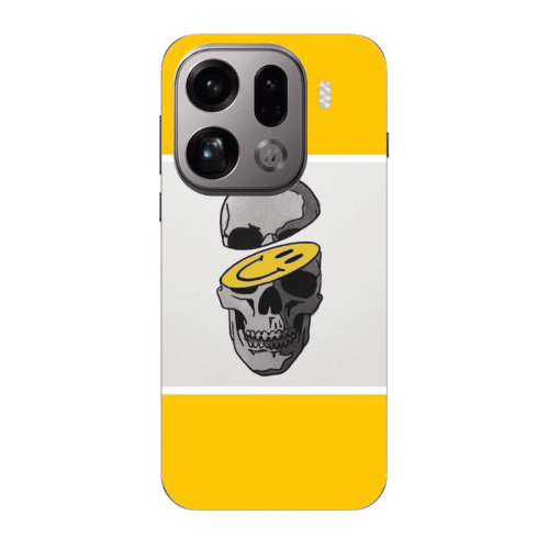 Oppo Find X9 Pro Smiley dry head Transparent Silicone TPU Θήκη
