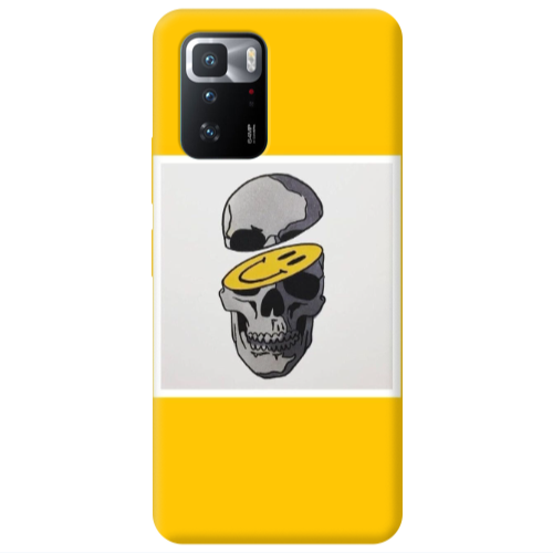 Xiaomi Poco X3 GT Smiley dry head Transparent Silicone TPU Θήκη