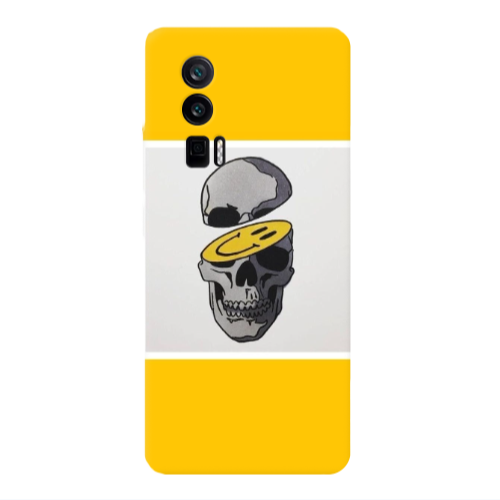 Xiaomi Poco F5 Pro Smiley dry head Transparent Silicone TPU Θήκη