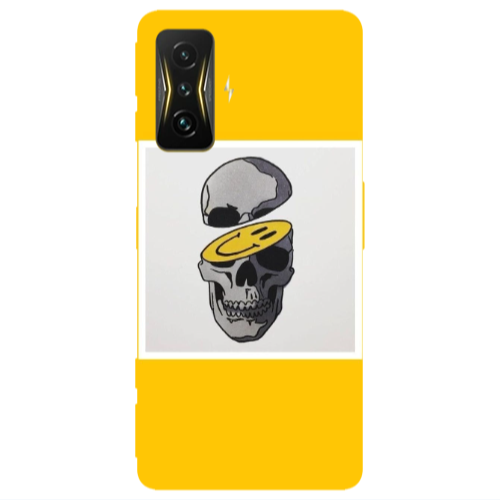 Xiaomi Poco F4 Gt Smiley dry head Transparent Silicone TPU Θήκη