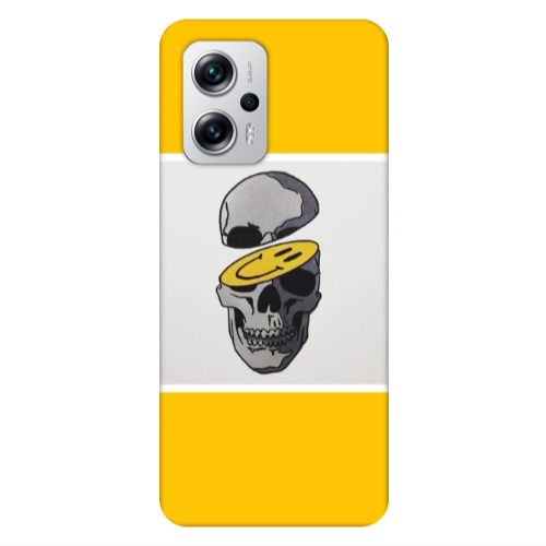 Xiaomi Poco X4 GT Smiley dry head Transparent Silicone TPU Θήκη