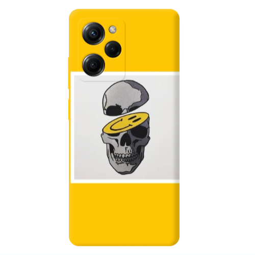 Xiaomi Poco X5 Pro Smiley dry head Transparent Silicone TPU Θήκη