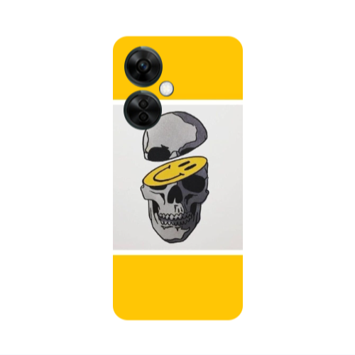 Oneplus Nord CE 3 Lite 5G Smiley dry head Transparent Silicone TPU Θήκη