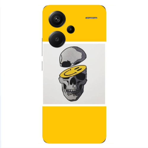 Xiaomi Redmi Note 13 Pro+ 5G  Smiley dry head Transparent Silicone TPU Θήκη