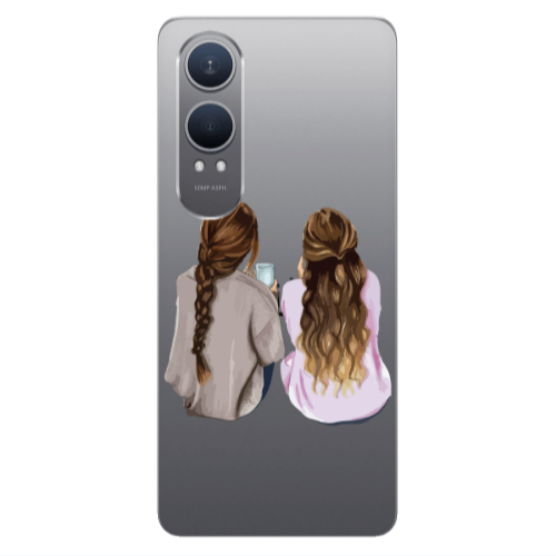Oneplus Nord Ce 4 lite Friends Transparent Silicone TPU Θήκη