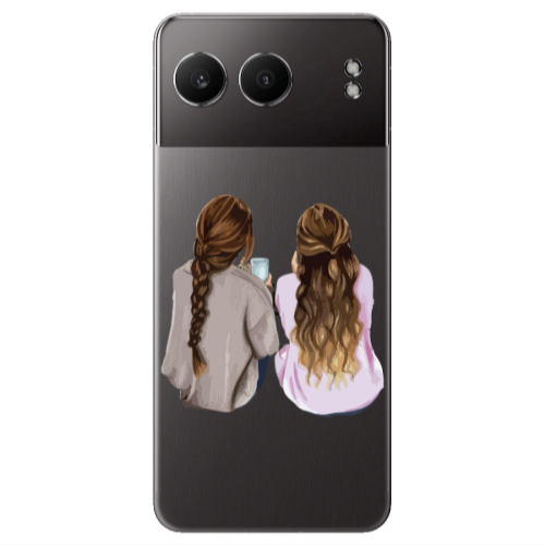 Oneplus Nord 4 Friends Transparent Silicone TPU Θήκη