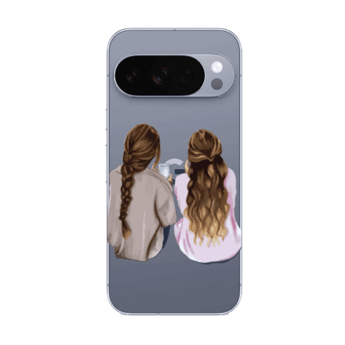 Google Pixel 10 Pro Friends Transparent Silicone TPU Θήκη