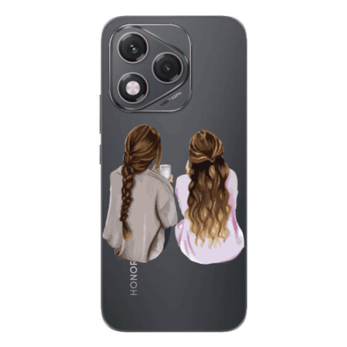Honor 400 Lite Friends Transparent Silicone TPU Θήκη