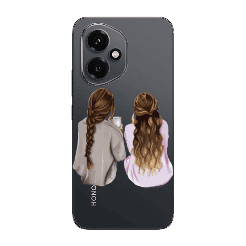 Honor Magic 400 Friends Transparent Silicone TPU Θήκη