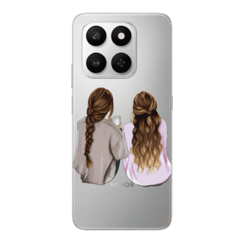 Honor Magic 400 Smart Friends Transparent Silicone TPU Θήκη