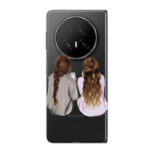 Honor Magic V5 Friends Transparent Silicone TPU Θήκη