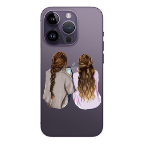 Apple iPhone 14 Pro  Friends Transparent Silicone TPU Θήκη