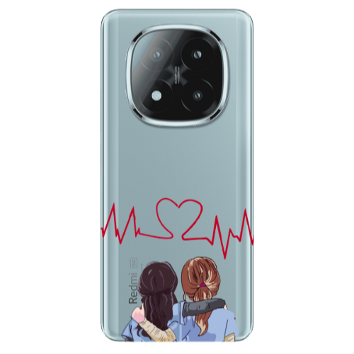 Xiaomi Redmi Note 14 Pro + 5g Bro Transparent Silicone TPU Θήκη