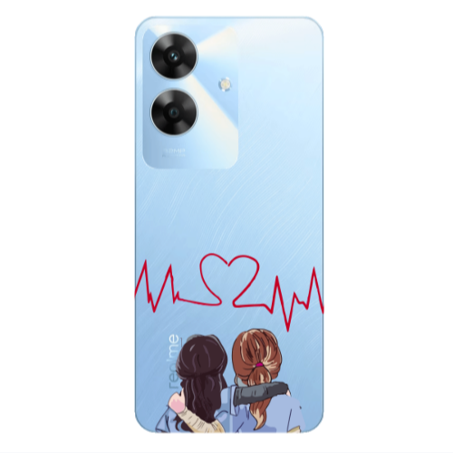 Realme Note 60 Bro Transparent Silicone TPU Θήκη