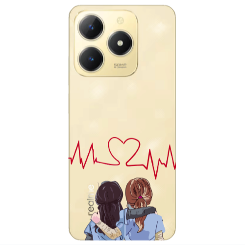 Realme C61 Bro Transparent Silicone TPU Θήκη