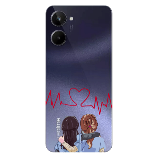 Realme 10 Bro Transparent Silicone TPU Θήκη