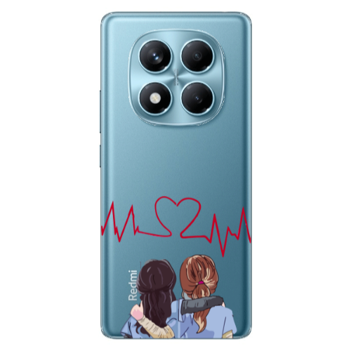 Xiaomi Redmi Note 14 Pro Bro Transparent Silicone TPU Θήκη