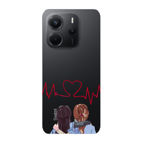 Xiaomi Redmi Note 14 Bro Transparent Silicone TPU Θήκη