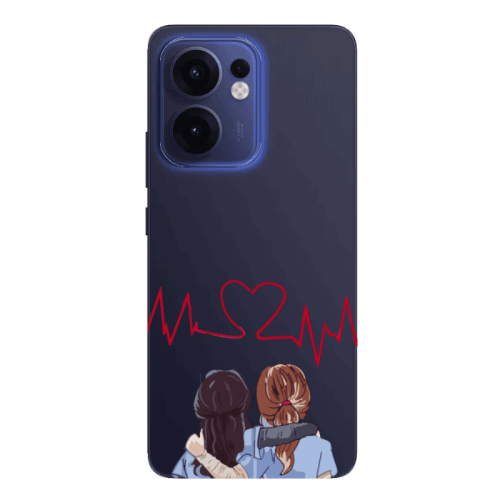 Oppo Reno13 FS Bro Transparent Silicone TPU Θήκη