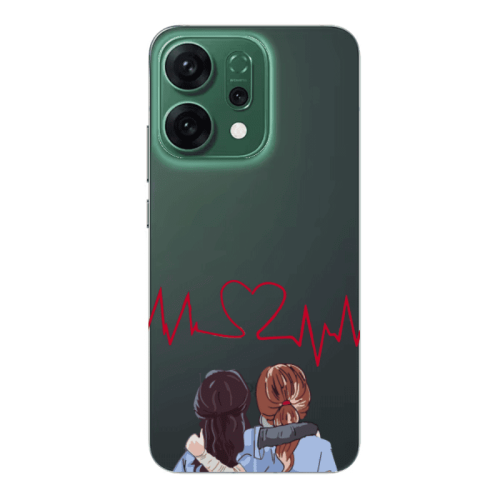 Oppo RENO 14 Bro Transparent Silicone TPU Θήκη