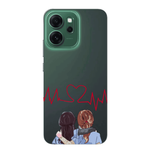 Oppo 14 F Bro Transparent Silicone TPU Θήκη