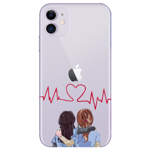 Apple iPhone 11  Bro Transparent Silicone TPU Θήκη