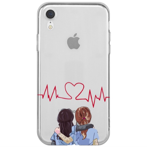 Apple iPhone Xr Bro Transparent Silicone TPU Θήκη