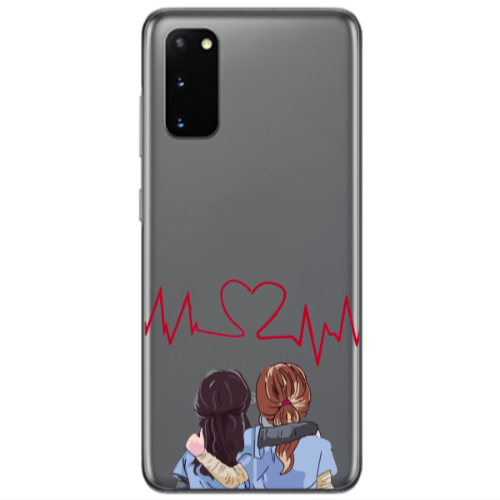 Samsung S20 Bro Transparent Silicone TPU Θήκη