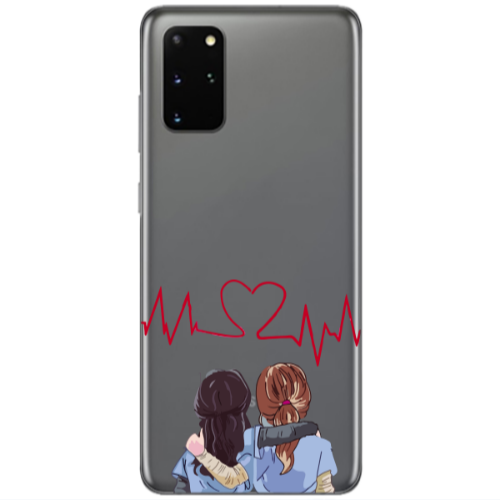Samsung S20 Plus Bro Transparent Silicone TPU Θήκη