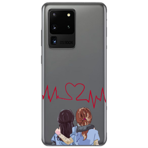 Samsung S20 Ultra Bro Transparent Silicone TPU Θήκη