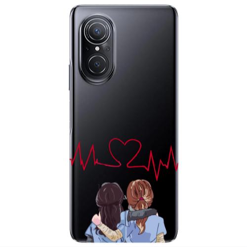 Huawei Nova 9 SE Bro Transparent Silicone TPU Θήκη