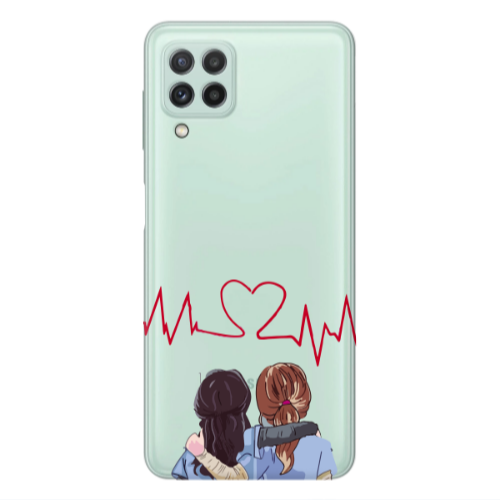 Samsung A22 4G Bro Transparent Silicone TPU Θήκη
