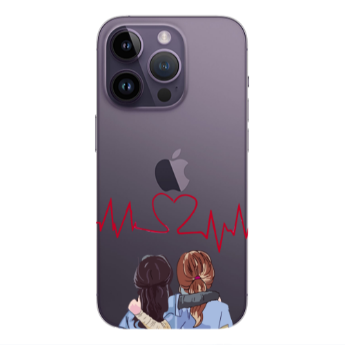 Apple iPhone 14 Pro Max Bro Transparent Silicone TPU Θήκη