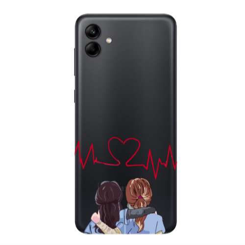 Samsung A04 Bro Transparent Silicone TPU Θήκη