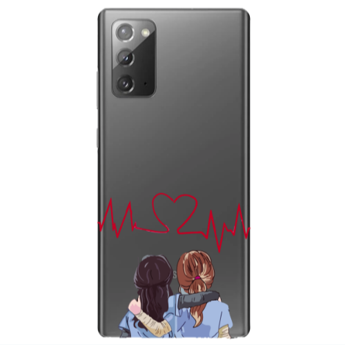 Samsung Note 20 Bro Transparent Silicone TPU Θήκη