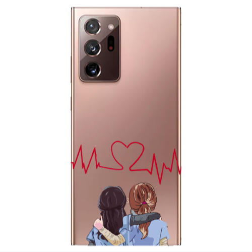 Samsung Note 20 Ultra Bro Transparent Silicone TPU Θήκη