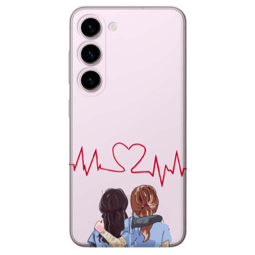 Samsung S23 Plus Bro Transparent Silicone TPU Θήκη