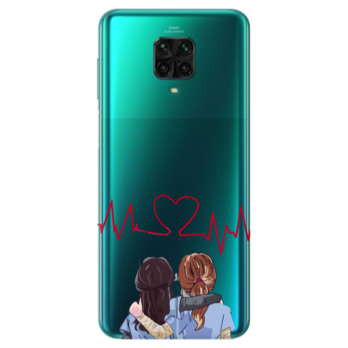 Xiaomi Redmi Note 9S Bro Transparent Silicone TPU Θήκη