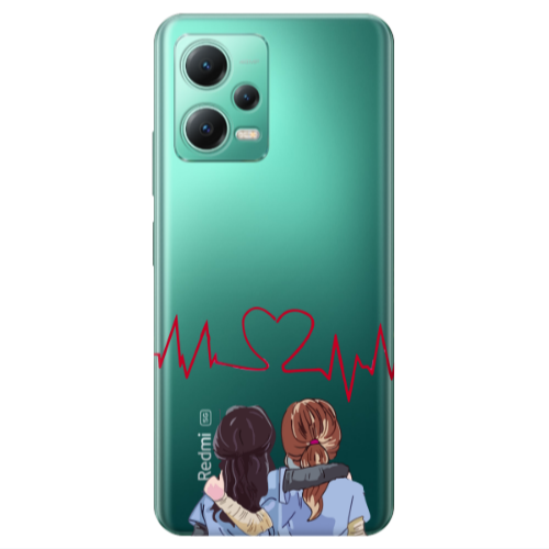 Xiaomi Redmi Note 12 Pro 5G Bro Transparent Silicone TPU Θήκη